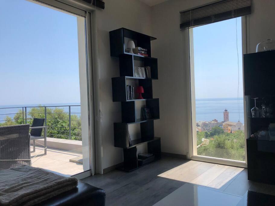 Appartement Vue Panoramique Sur La Mer Et La Citadelle De Bastia บาสเตีย ภายนอก รูปภาพ